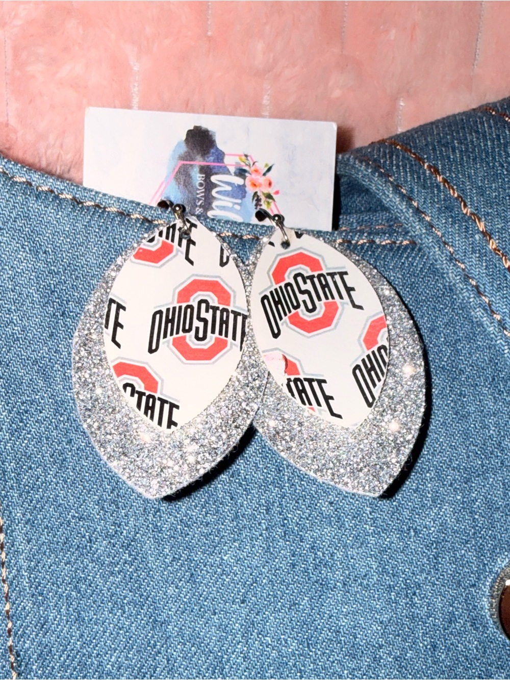 Women's Earrings - Ohio State